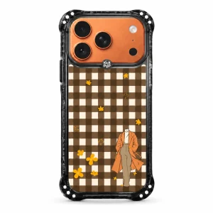 Sparkle / Gingham Amber Outfit — back view on a white background. AI styling visualization.