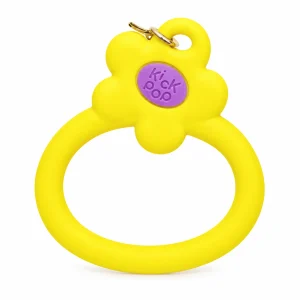 Flower Wrist Charm - Yellow — the complete original accessory and its separate pieces on white. AI styling visualization.