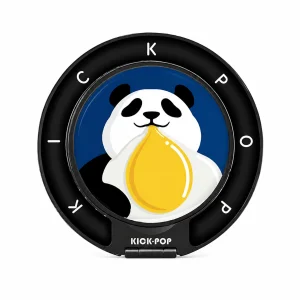 Panda Lemon Ring Stand — front view on a white background. AI styling visualization.