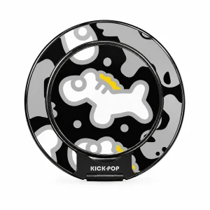 Bone Camo Ring Stand — front view on a white background. AI styling visualization.
