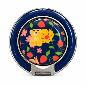 Midnight Garden Ring Stand — front view on a white background. AI styling visualization.
