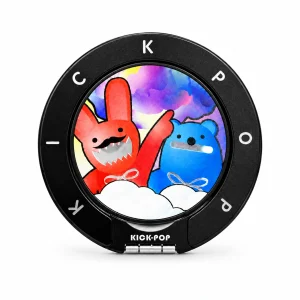 Monster Duo Ring Stand — front view on a white background. AI styling visualization.