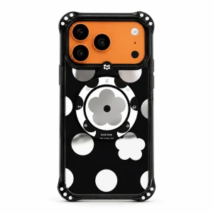 Sparkle / Noir Big Dots — back view on a white background. AI styling visualization.