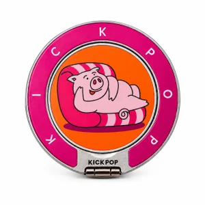 Roller Pig Ring Stand — front view on a white background. AI styling visualization.