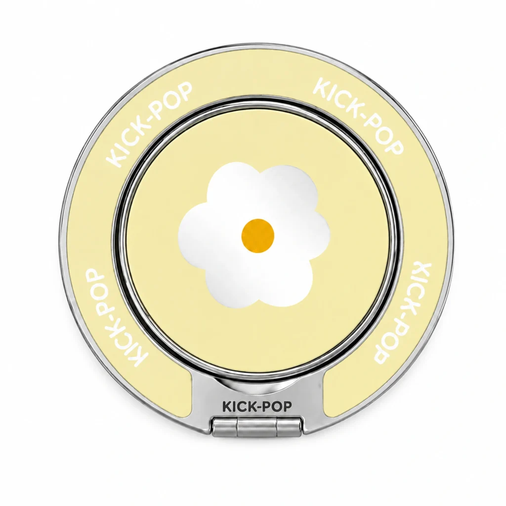 Daisy Butter Ring Stand — front view on a white background. AI styling visualization.