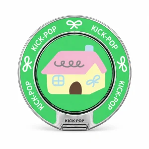 Little House Mint Ring Stand — front view on a white background. AI styling visualization.