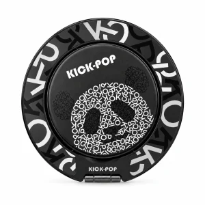 Type Panda Graphite Ring Stand — front view on a white background. AI styling visualization.
