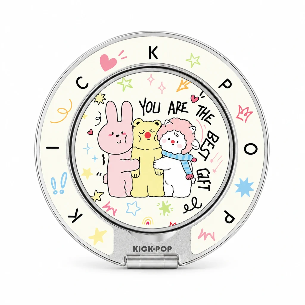 Best Gift Friends Ring Stand — front view on a white background. AI styling visualization.