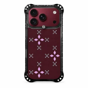 Sparkle / Mulberry Diamonds — back view on a white background. AI styling visualization.
