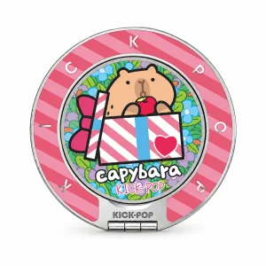 Capybara Gift Ring Stand — front view on a white background. AI styling visualization.