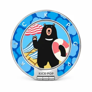 Beach Bear Ring Stand — front view on a white background. AI styling visualization.