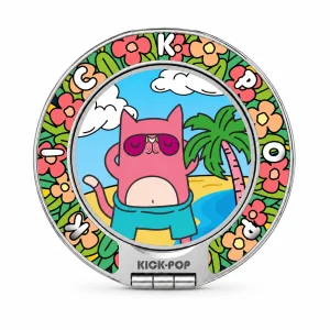 Capybara Holiday Ring Stand — front view on a white background. AI styling visualization.
