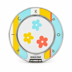 Color Pop Daisies Ring Stand — front view on a white background. AI styling visualization.