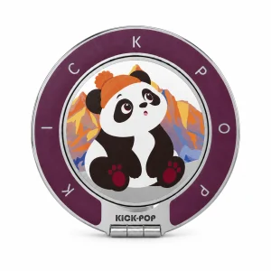 Autumn Panda Ring Stand — front view on a white background. AI styling visualization.