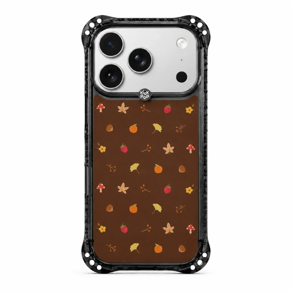 Sparkle / Autumn Mini Flowers — back view on a white background. AI styling visualization.