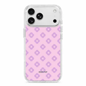 Transparent Print / Lilac Diamond — back view on a white background. AI styling visualization.