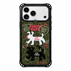 Sparkle / Camo Cats — back view on a white background. AI styling visualization.