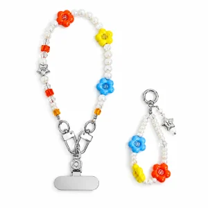 Pop Wristlet - Sunny Isle — the complete original accessory and its separate pieces on white. AI styling visualization.
