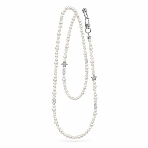 Cloud Star Long Strap — the complete original accessory and its separate pieces on white. AI styling visualization.